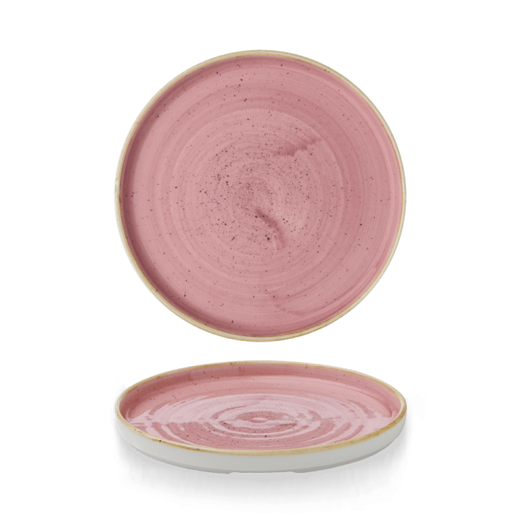 Talerz z wysokim rantem Petal Pink, 210mm