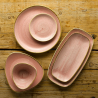 Talerz prostokątny Stonecast Petal Pink 298x153 mm