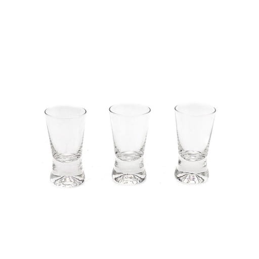 6 kieliszków do wódki 25 ml IKS Shot KROSNO