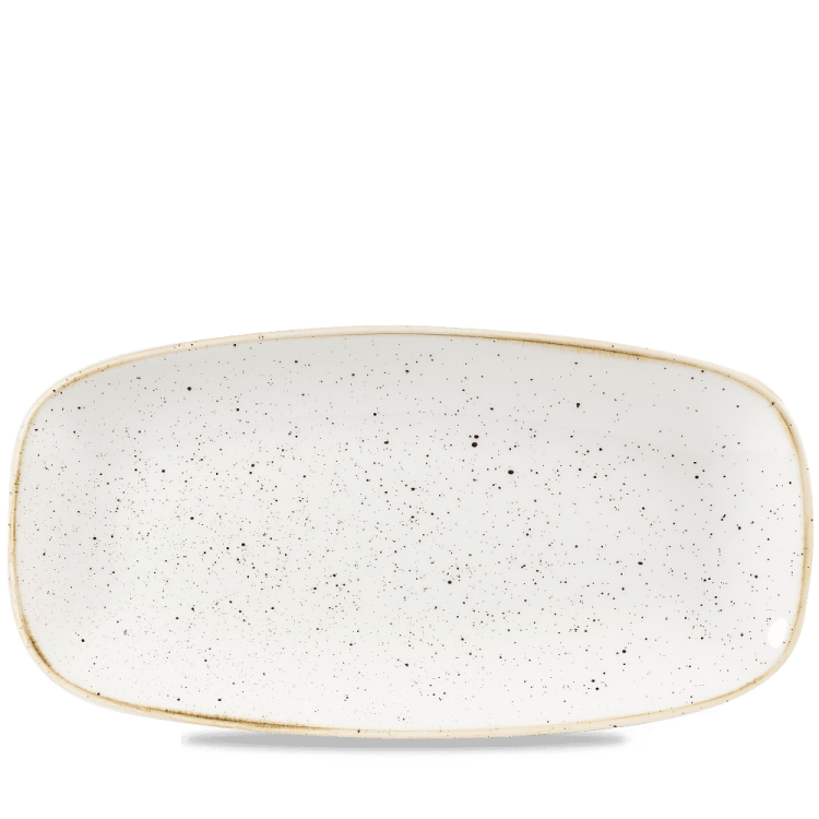 Talerz prostokątny Barley White 298x153 mm