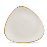 Talerz trójkątny Stonecast Barley White 229 mm