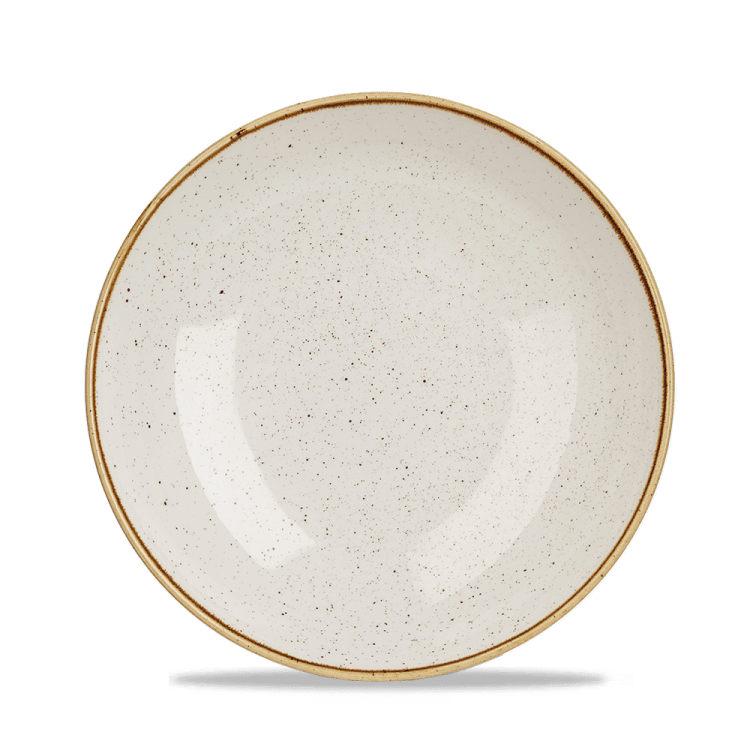 Miska coupe Stonecast Barley White 248 mm