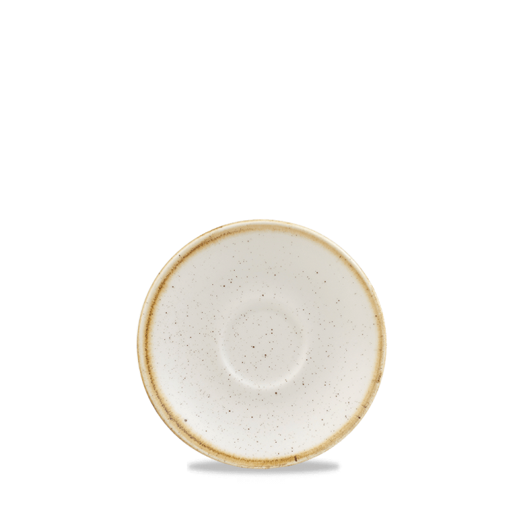 Spodek espresso Stonecast Barley White 118 mm