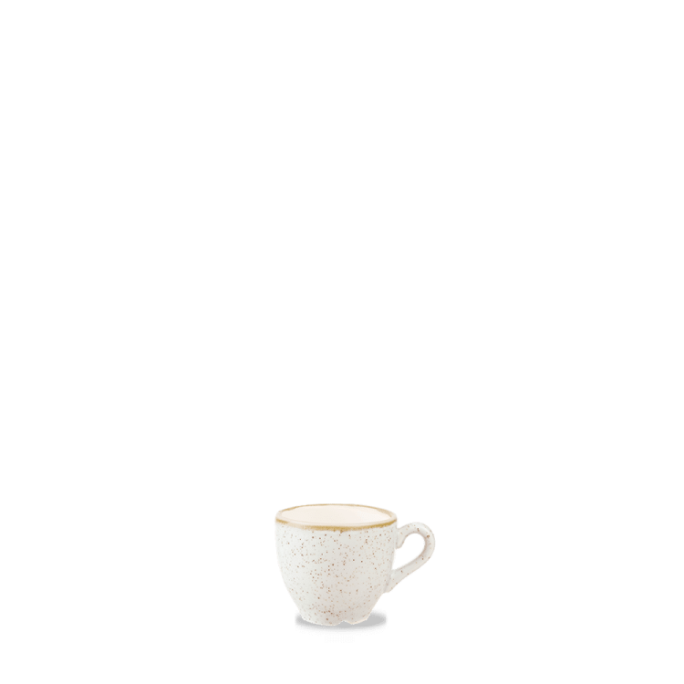 Filiżanka espresso Stonecast Barley White 90 ml