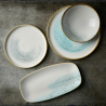 Miska coupe Homespun Accents Jasper Grey 182 mm