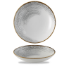 Miska coupe Homespun Accents Jasper Grey 248 mm