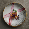 Miska coupe Homespun Accents Jasper Grey 248 mm