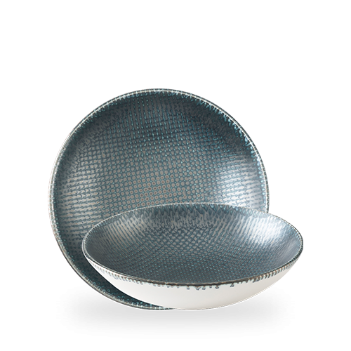 Miska coupe Astro Metallic Blue, 250mm