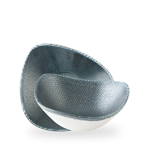 Miska trójkątna Astro Metallic Blue, 240mm