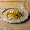 Talerz organiczny z wysokim rantem Stonecast Peppercorn Grey, 230mm