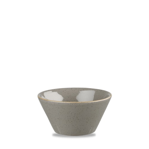 Miska konikalna Stonecast Peppercorn Grey 340 ml, 121 mm