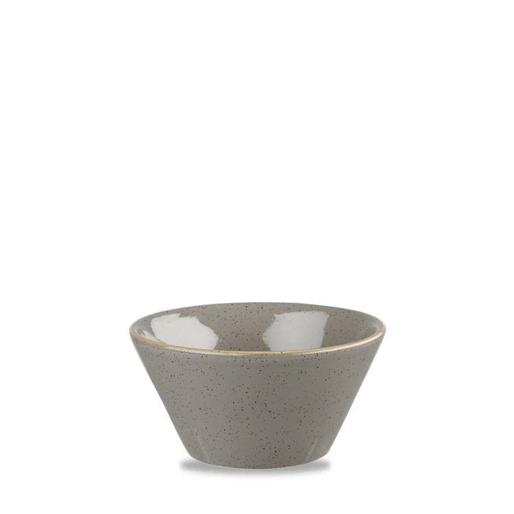 Miska konikalna Stonecast Peppercorn Grey 340 ml, 121 mm