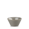 Miska konikalna Stonecast Peppercorn Grey 340 ml, 121 mm