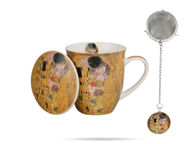 Kubek z zaparzaczem z zawieszka Kiss Klimt DUO (4).png