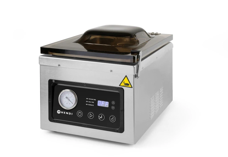Pakowarka próżniowa - komorowa, HENDI, Profi Line, Listwa zgrzewająca 260 mm, 240V/1000W, 330x480x(H)361mm