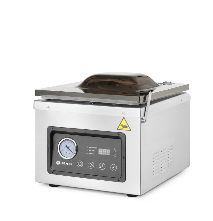 Pakowarka próżniowa komorowa, HENDI, Profi Line, listwa zgrzewająca 300 mm, 230V/950W, 367x425x(H)364mm