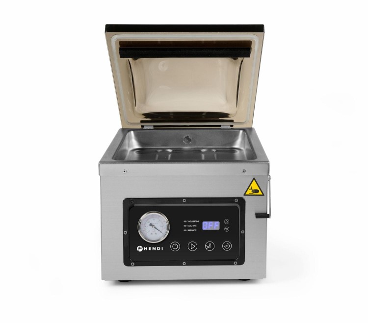 Pakowarka próżniowa komorowa, HENDI, Profi Line, listwa zgrzewająca 300 mm, 230V/950W, 367x425x(H)364mm