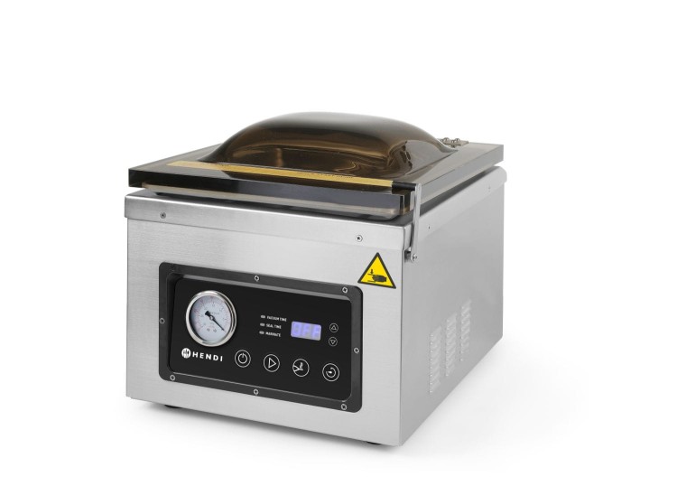 Pakowarka próżniowa komorowa, HENDI, Profi Line, listwa zgrzewająca 300 mm, 230V/950W, 367x425x(H)364mm