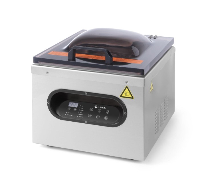 Pakowarka próżniowa - komorowa, HENDI, Kitchen Line, 230V/630W, 360x490x(H)365mm