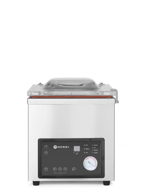 Pakowarka próżniowa - komorowa, HENDI, Profi Line, listwa zgrzewająca 350 mm, 230V/750W, 450x555x(H)480mm