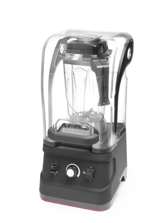 Blender barmański z obudową wyciszającą, HENDI, 2,5L, czarny, 220-240V/1680W, 250x300x(H)540mm