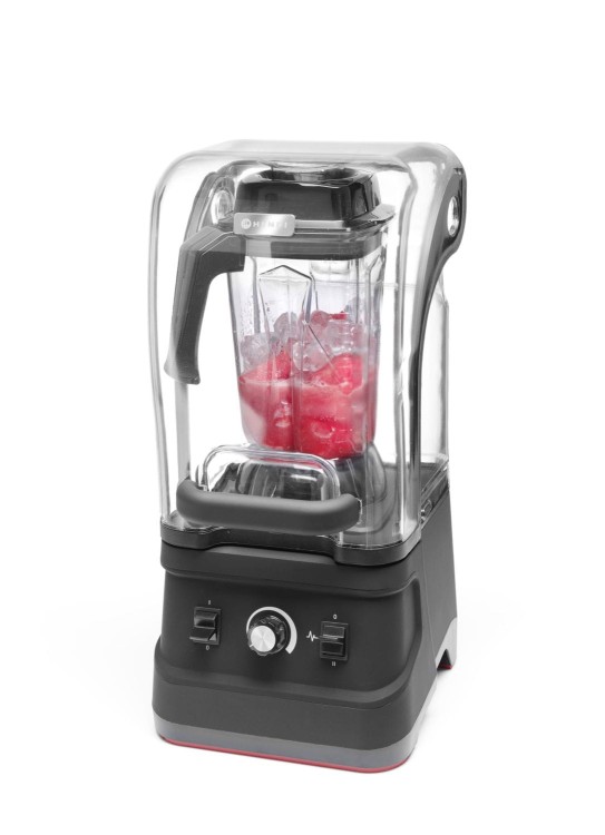 Blender barmański z obudową wyciszającą, HENDI, 2,5L, czarny, 220-240V/1680W, 250x300x(H)540mm