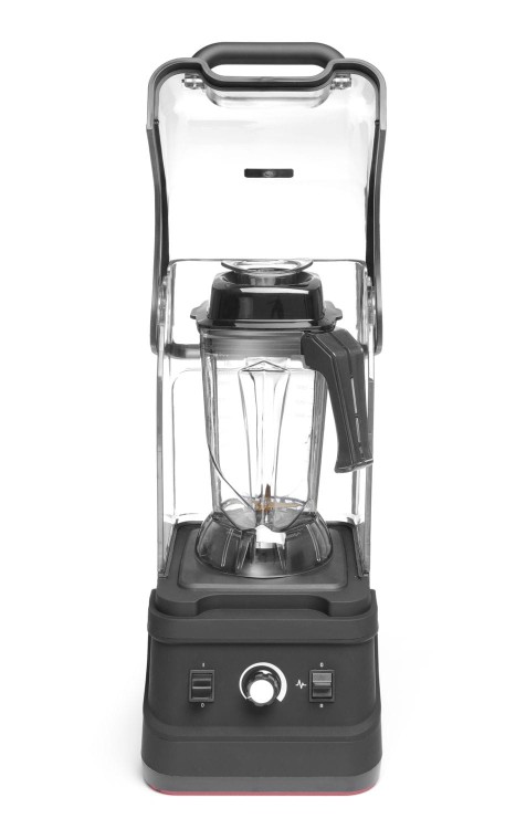 Blender barmański z obudową wyciszającą, HENDI, 2,5L, czarny, 220-240V/1680W, 250x300x(H)540mm