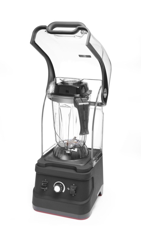 Blender barmański z obudową wyciszającą, HENDI, 2,5L, czarny, 220-240V/1680W, 250x300x(H)540mm