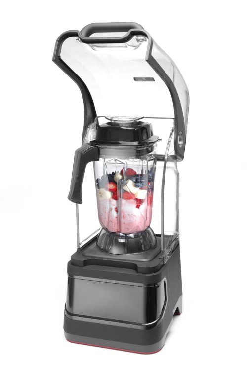 Blender barmański elektroniczny z obudową wyciszającą, HENDI, 2,5L, czarny, 220-240V/1680W, 250x300x(H)546mm