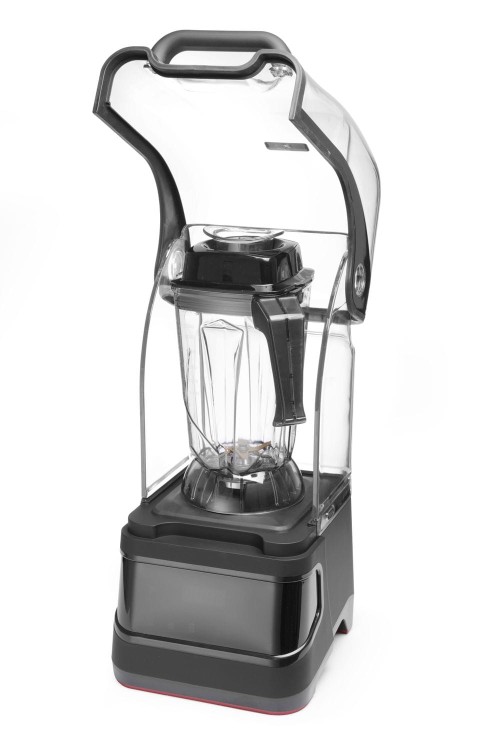Blender barmański elektroniczny z obudową wyciszającą, HENDI, 2,5L, czarny, 220-240V/1680W, 250x300x(H)546mm