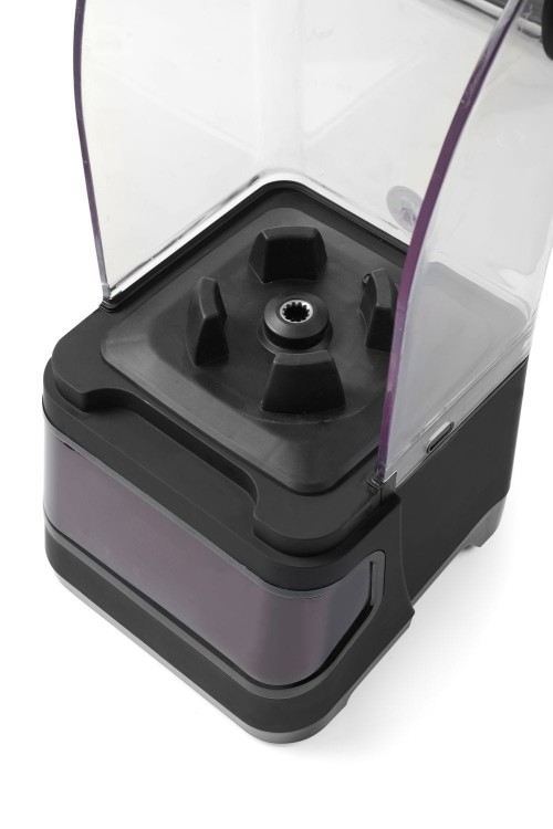 Blender barmański elektroniczny z obudową wyciszającą, HENDI, 2,5L, czarny, 220-240V/1680W, 250x300x(H)546mm