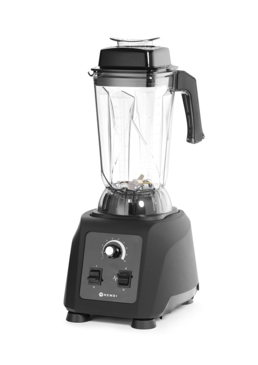 Blender barmański, HENDI, 2,5L, czarny, 220-240V/1680W, 320x250x(H)532mm