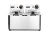 Frytkownica 2x4 l, HENDI, Kitchen Line, 8L, 230V/6000W, 470x380x(H)315mm