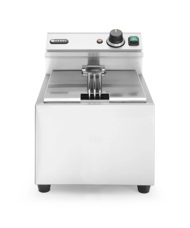 Frytownica manualna , 8 l, HENDI, Profi Line, 8L, 230V/3500W, 305x460x(H)369mm
