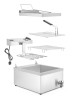 Smażalnik, HENDI, 12L, 230V/3500W, 630x860x(H)438mm