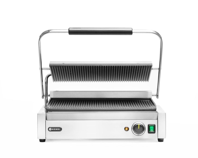 Grill kontaktowy Panini XL, HENDI, 230V/2700W, 548x464x(H)216mm
