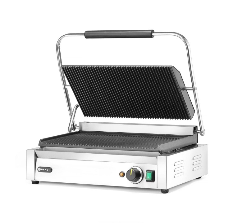 Grill kontaktowy Panini XL, HENDI, 230V/2700W, 548x464x(H)216mm
