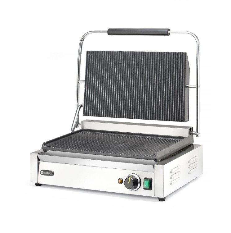 Grill kontaktowy Panini XL, HENDI, 230V/2700W, 548x464x(H)216mm