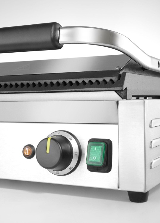 Grill kontaktowy Panini XL, HENDI, 230V/2700W, 548x464x(H)216mm