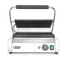Grill kontaktowy Panini, HENDI, góra i dół ryflowane, 230V/2200W, 430x375x(H)216mm