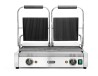Grill kontaktowy podwójny Ryflowany, HENDI, góra i dół ryflowane, 230V/3600W, 570x375x(H)216mm