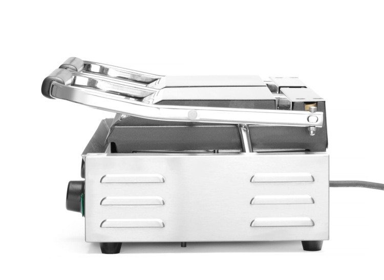 Grill kontaktowy podwójny Ryflowany, HENDI, góra i dół ryflowane, 230V/3600W, 570x375x(H)216mm