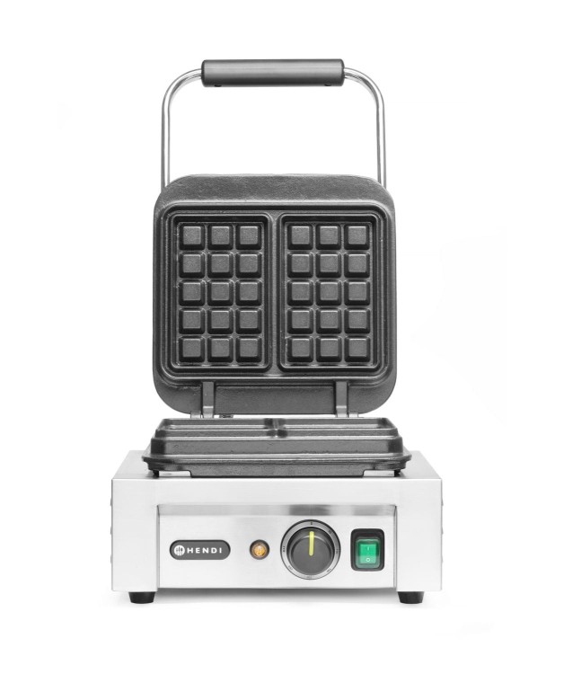 Gofrownica – duża kratka, HENDI, 230V/2200W, 330x520x(H)277mm