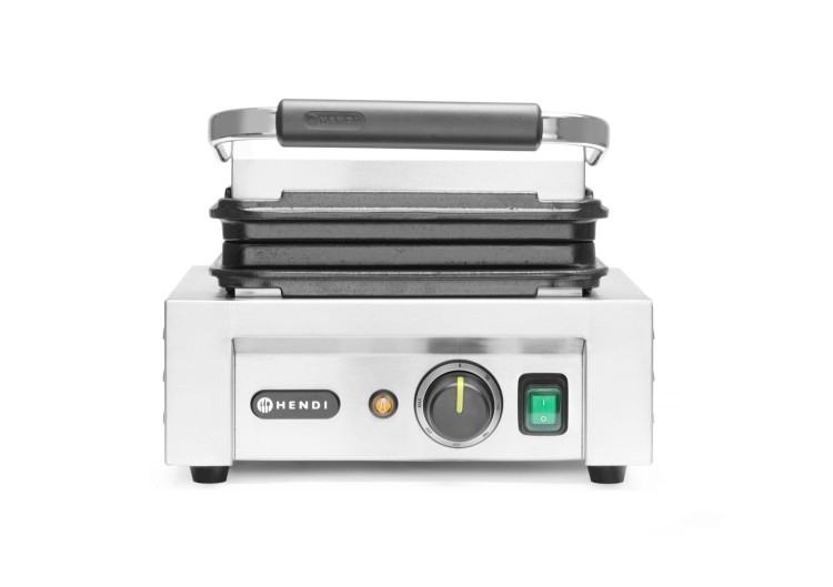 Gofrownica – duża kratka, HENDI, 230V/2200W, 330x520x(H)277mm