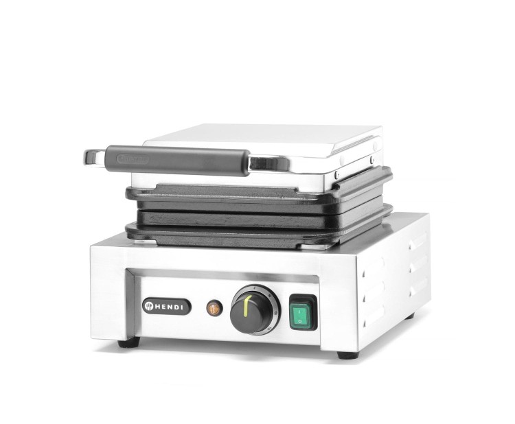 Gofrownica – duża kratka, HENDI, 230V/2200W, 330x520x(H)277mm