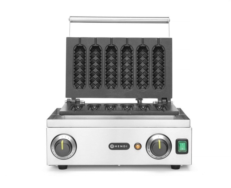 Gofrownica Corn dog, HENDI, 230V/1550W, 390x378x(H)229mm