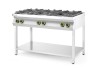Kuchnia gazowa 6-palnikowa na podstawie otwartej, HENDI, Kitchen Line, 28,5kW, 1200x700x(H)900mm