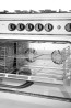 Kuchnia gazowa 5-palnikowa z konwekcyjnym piekarnikiem elektrycznym, HENDI, Kitchen Line, stalowy, srebrny, 230V/2900W, 14,3kW, 900x653x(H)900mm