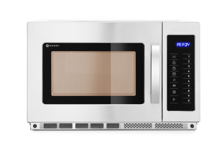 Kuchenka mikrofalowa z możliwością programowania 1800 W, HENDI, 34L, 230V/3000W, 572x520x(H)363mm