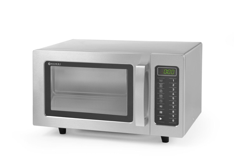 Kuchenka mikrofalowa z możliwością programowania 1000 W, HENDI, 23L, 230V/1550W, 509x572x(H)306mm